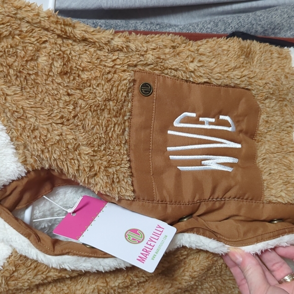MarleyLilly Sherpa vest NWT - Picture 3 of 4